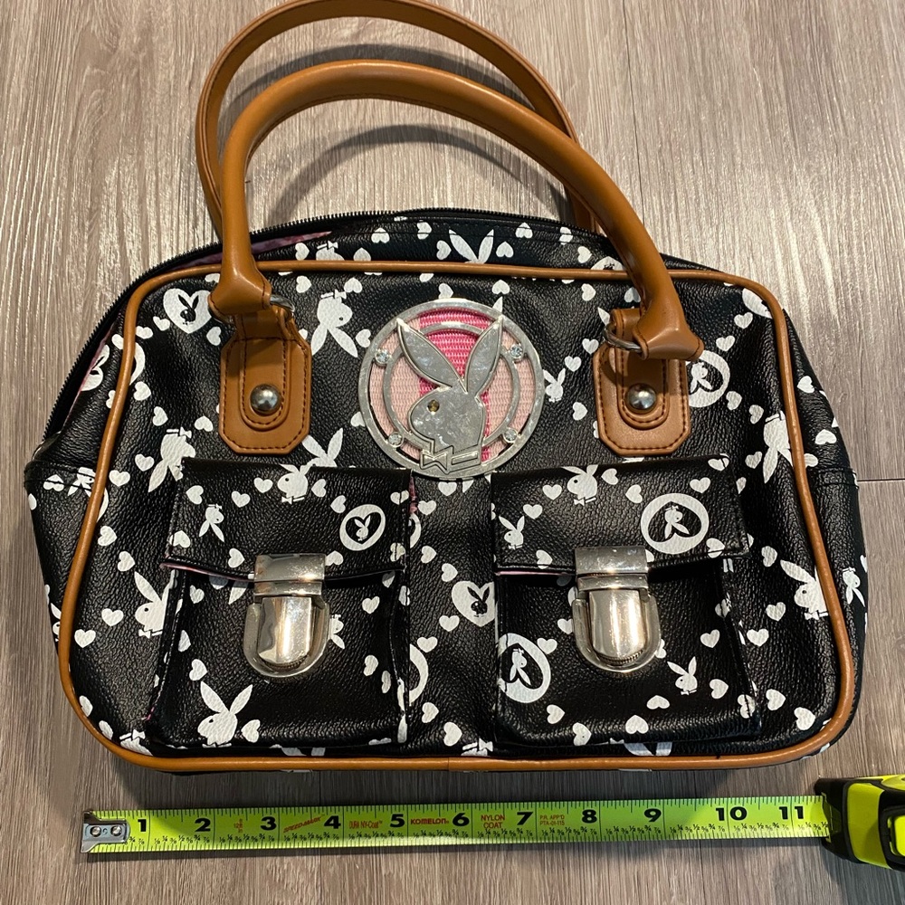 Black playboy purse